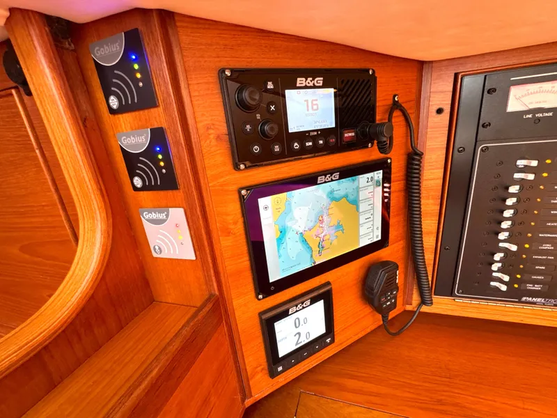 Slide: The Image of Bowman 48 Aft Cockpit 1999 - 72