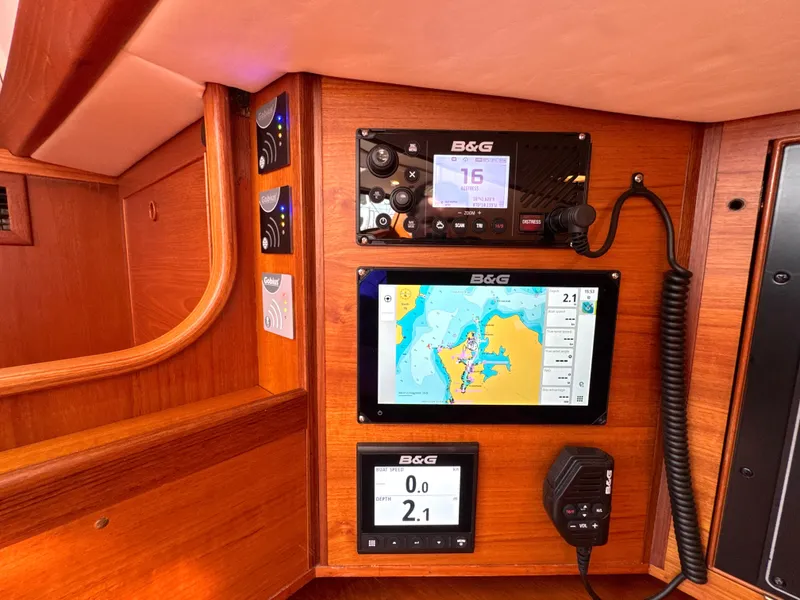 Slide: The Image of Bowman 48 Aft Cockpit 1999 - 73