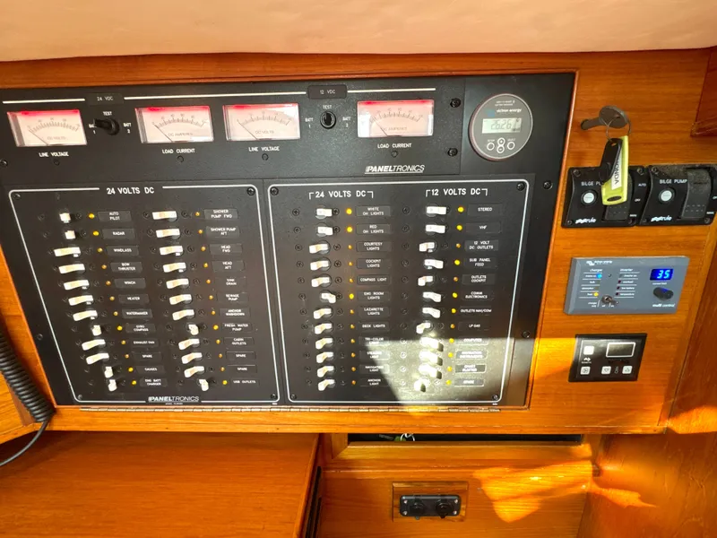Slide: The Image of Bowman 48 Aft Cockpit 1999 - 74