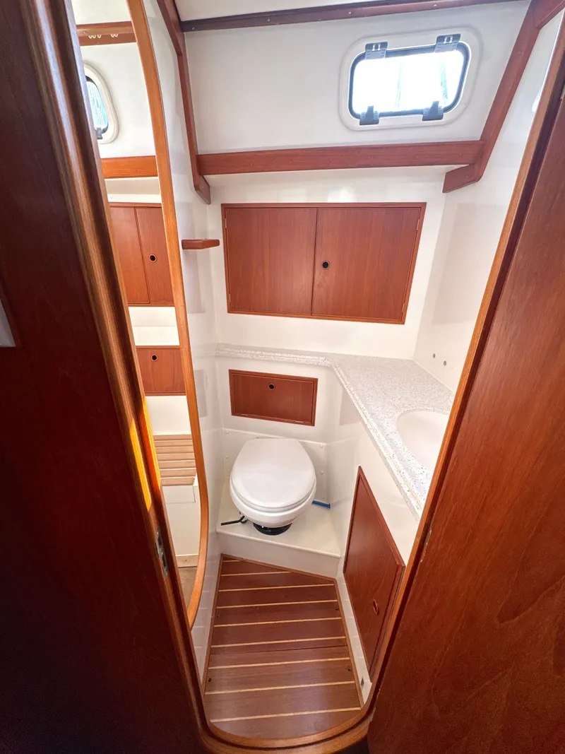 Slide: The Image of Bowman 48 Aft Cockpit 1999 - 90