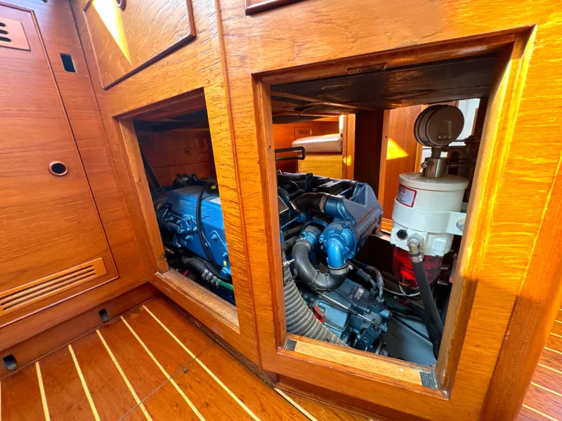 Slide: The Image of Bowman 48 Aft Cockpit 1999 - 96