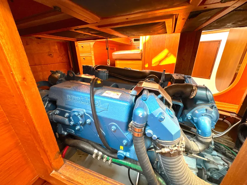 Slide: The Image of Bowman 48 Aft Cockpit 1999 - 97