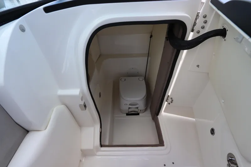 Slide: The Image of Interior of 2009 Sea Ray 270 Select EX with toilet. - 20