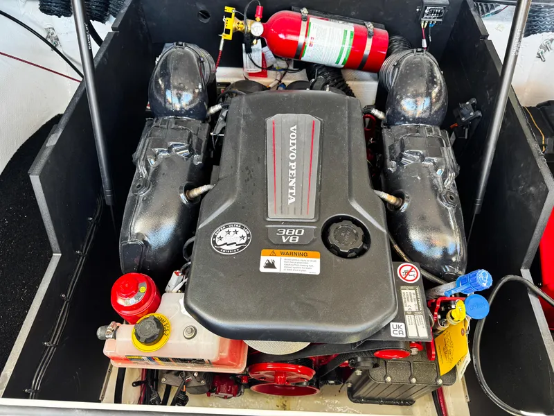 Slide: The Image of Volvo Penta 380 V8 engine in 2025 Regal LS6 boat. - 24