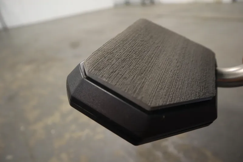 Slide: The Image of Close-up of Yamaha WaveRunner JetBlaster PRO 3-Up 2025 footrest detail. - 14