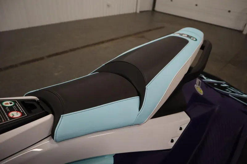 Slide: The Image of 2025 Yamaha WaveRunner JetBlaster LTD storage compartment, open view. - 15