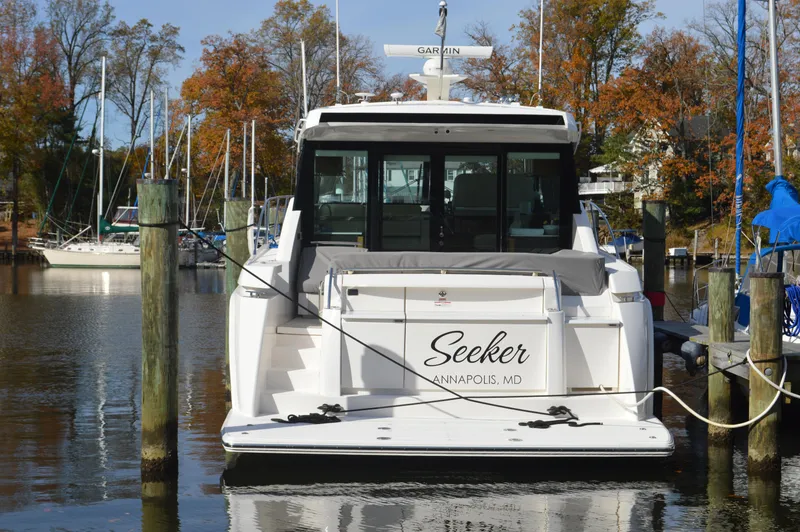 Slide: The Image of Tiara 49 Coupe - Transom - 3