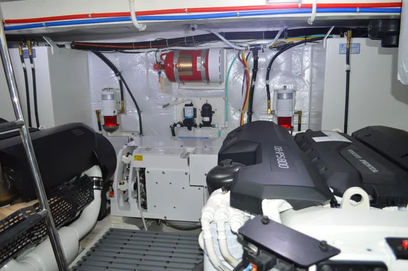 Slide: The Image of Tiara 49 Coupe - Engine Room (2) - 65