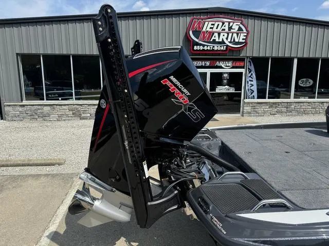 Slide: The Image of 2025 Phoenix 721 ZXL boat with Mercury Pro XS engine at Wieda's Marine dealership. - 3