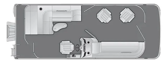 Slide: The Image of Bennington S L-Bench 20 SL Pontoon 2025 - 2