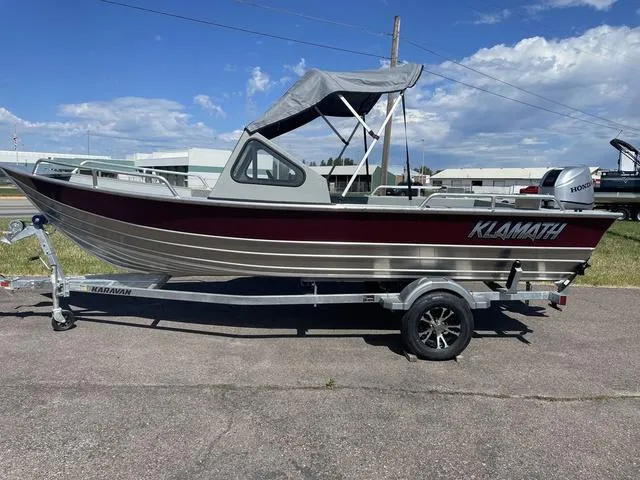 The Image of Klamath Boats 18 OPEN WINDSHIELD 2024 - 1