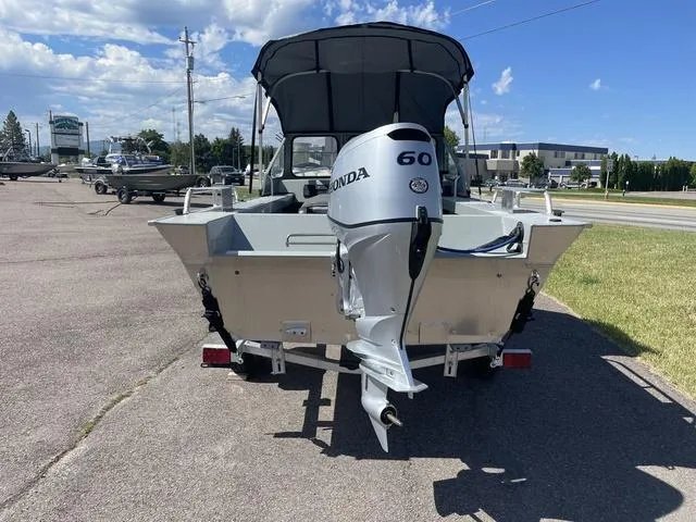 Slide: The Image of Klamath Boats 18 OPEN WINDSHIELD 2024 - 4