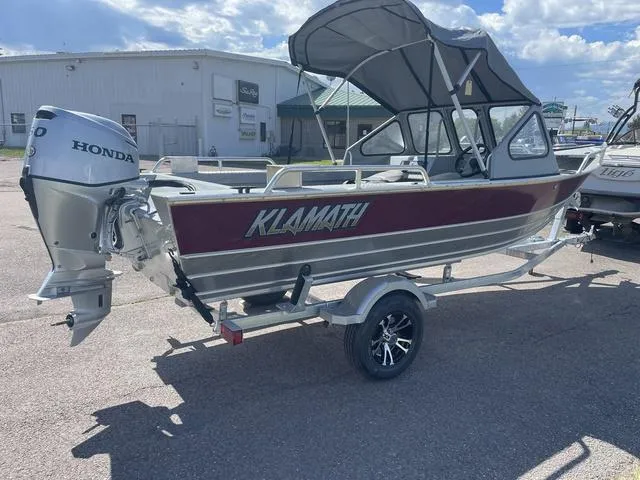 Slide: The Image of Klamath Boats 18 OPEN WINDSHIELD 2024 - 5