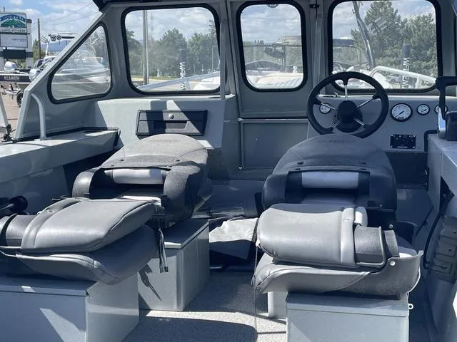 Slide: The Image of Klamath Boats 18 OPEN WINDSHIELD 2024 - 8