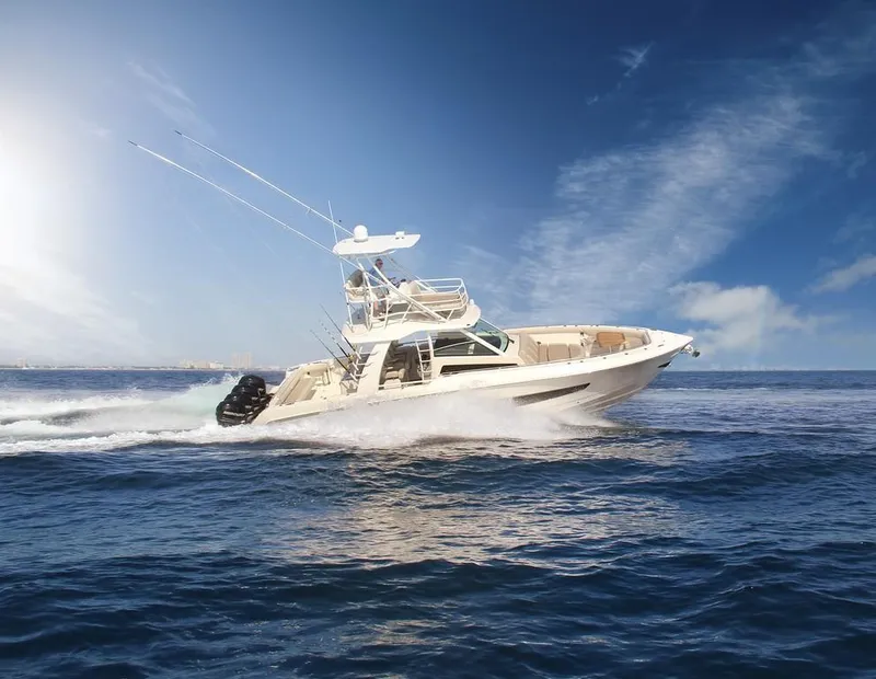 Slide: The Image of 2023-Boston-Whaler-420-Outrage-MarineMax - 60