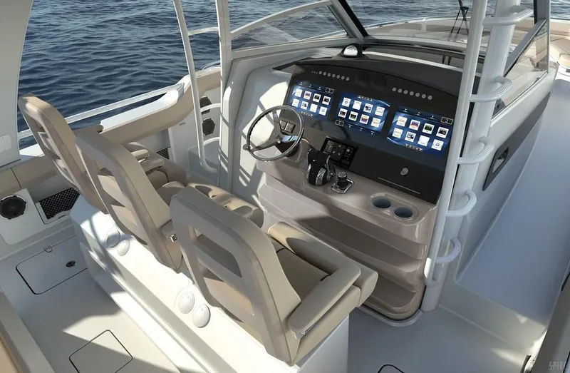 Slide: The Image of 2023-Boston-Whaler-420-Outrage-MarineMax - 64