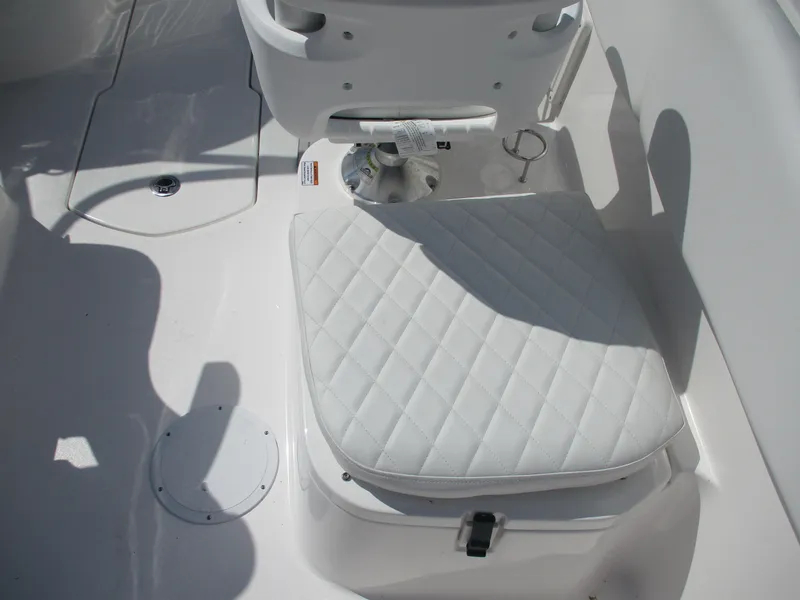 Slide: The Image of White seating area on 2025 Sea Fox 228 Traveler boat. - 11