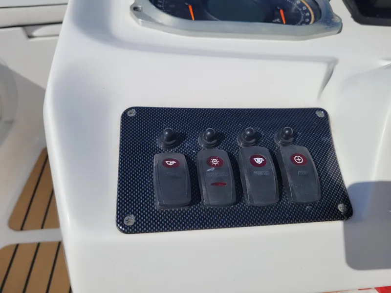 Slide: The Image of Control panel of 2021 AB Inflatables ABJET 430XP with four switches. - 24