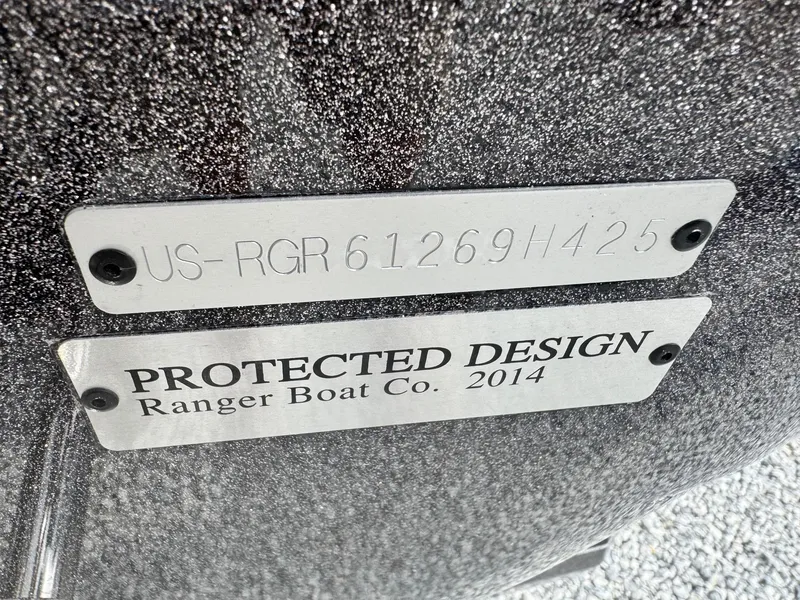 Slide: The Image of 2025 Ranger 621FS Ranger Cup Equipped boat with protected design plates. - 4