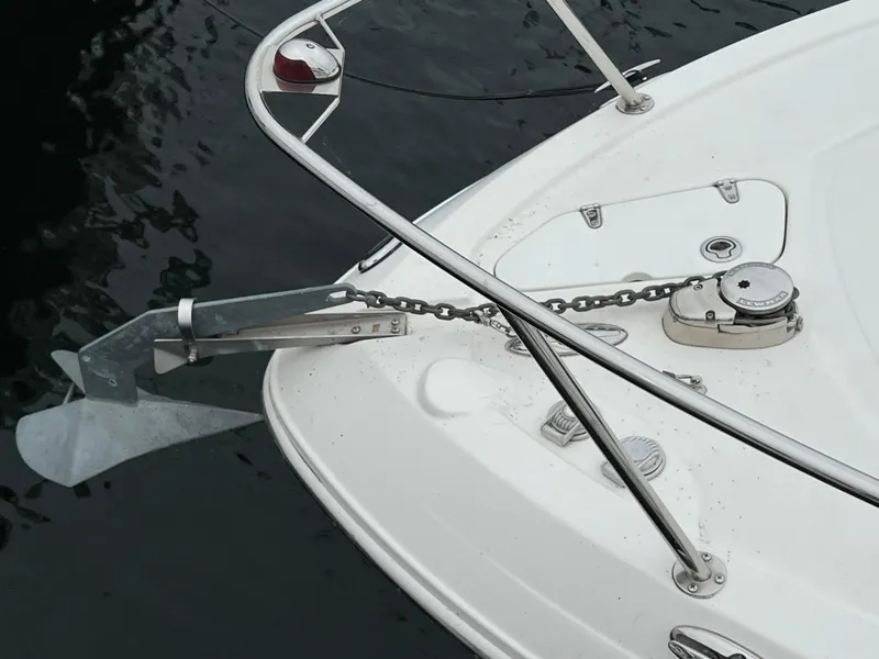 Slide: The Image of 2007 Chaparral Signature 250 boat anchor and deck details. - 3