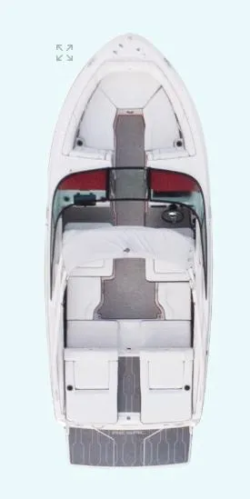 Slide: The Image of 2025 Regal LS2 Surf boat on trailer, featuring Fastrac hull design. - 11