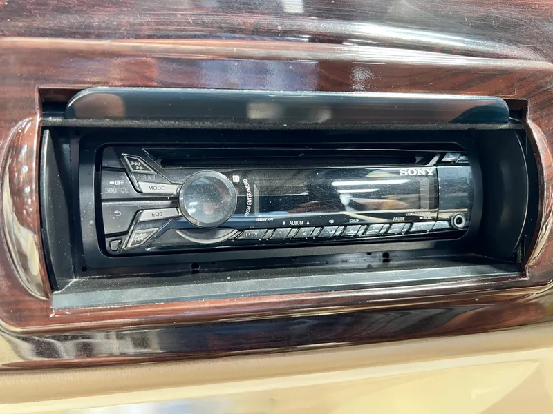 Slide: The Image of Sony stereo system in 2014 Bennington 2250 GSR boat dashboard. - 12