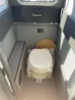 Slide: The Image of Compact bathroom in 2025 Spartan 2600 Olympia, featuring a modern toilet design. - 32