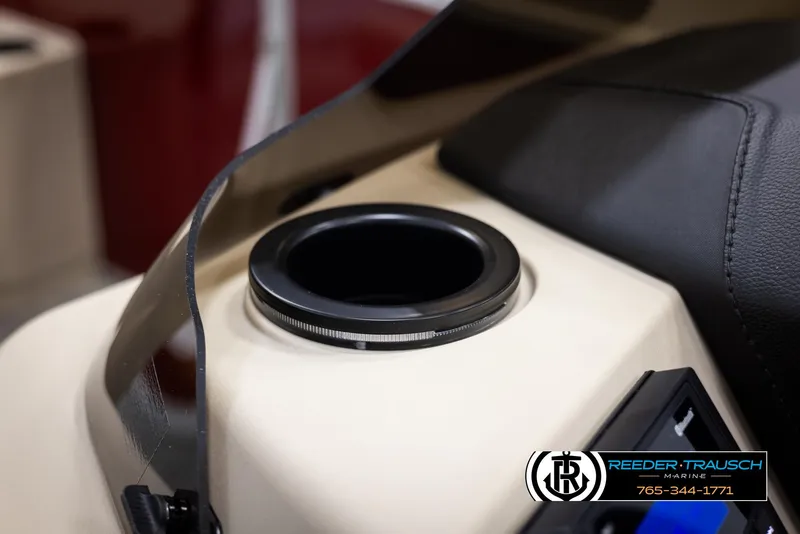 Slide: The Image of Cup holder in 2025 Bennington 188 SSSE boat interior. - 38