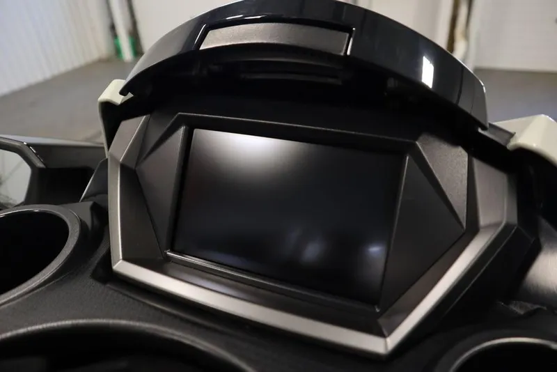 Slide: The Image of 2025 Yamaha WaveRunner FX Limited SVHO dashboard display close-up. - 17