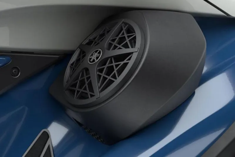 Slide: The Image of 2025 Yamaha WaveRunner FX Limited SVHO speaker detail, featuring sleek design and modern technology. - 30