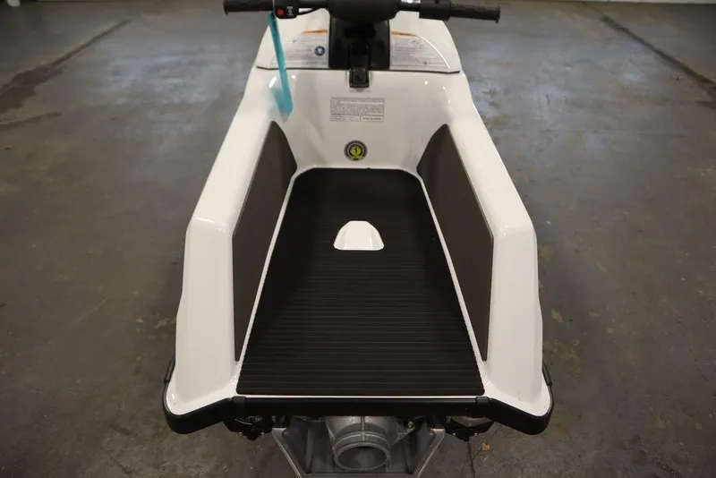 Slide: The Image of 2025 Yamaha WaveRunner SuperJet, interior view, showcasing sleek design and controls. - 14