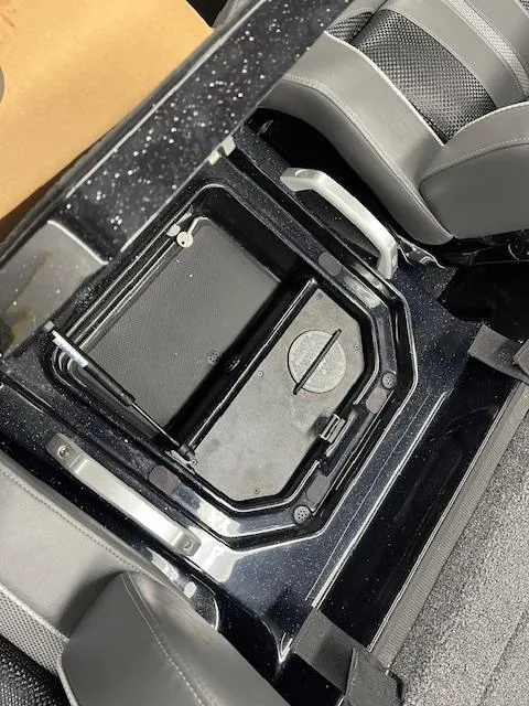 Slide: The Image of 2025 Ranger Z520R Ranger Cup Equipped boat interior storage compartment. - 12