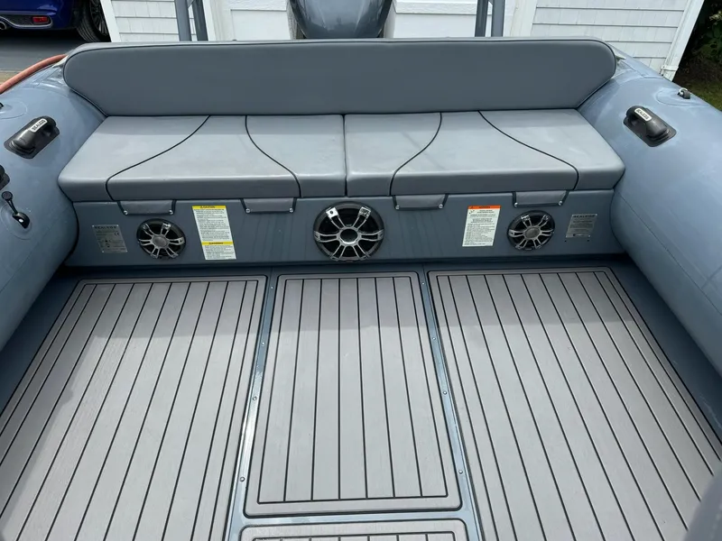 Slide: The Image of Interior of a 2019 Sealegs 9M Hydrosol boat. - 25