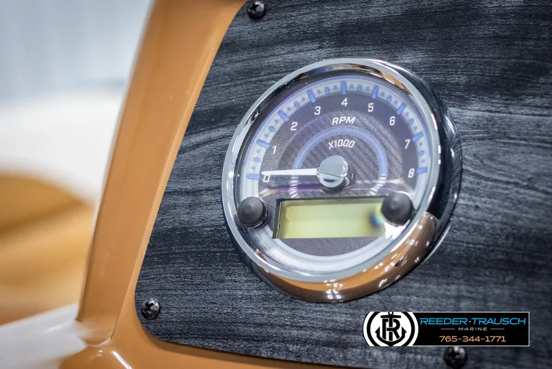 Slide: The Image of 2025 Avalon LSZ EL dashboard with RPM gauge and digital display. - 31