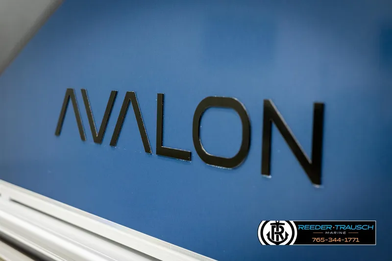 Slide: The Image of Avalon VEN QL 2025 logo on blue background, Reeder-Trausch Marine branding. - 42