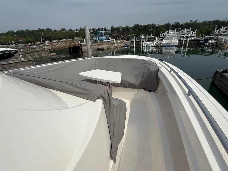 Slide: The Image of Bow seating, w/cover and clear passage forward. - 11