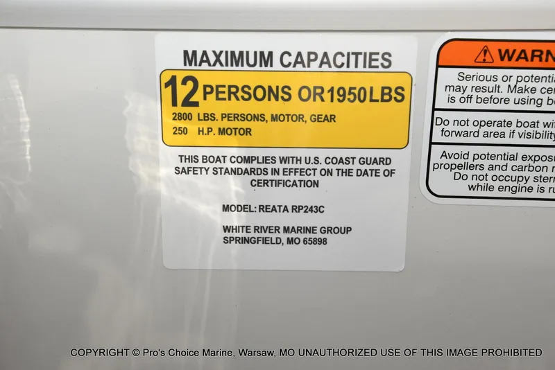 Slide: The Image of Ranger 243C Cruise w/250HP Mercury 4 Stroke 2025 - 26