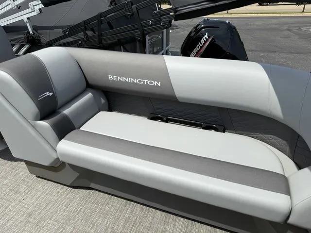 Slide: The Image of Bennington S Quad Bench 24 SSR Tritoon 2025 - 24