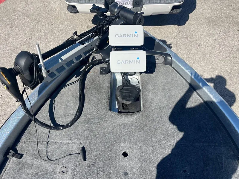 Slide: The Image of 2015 Phoenix 819 Pro boat with Garmin navigation system on deck. - 19