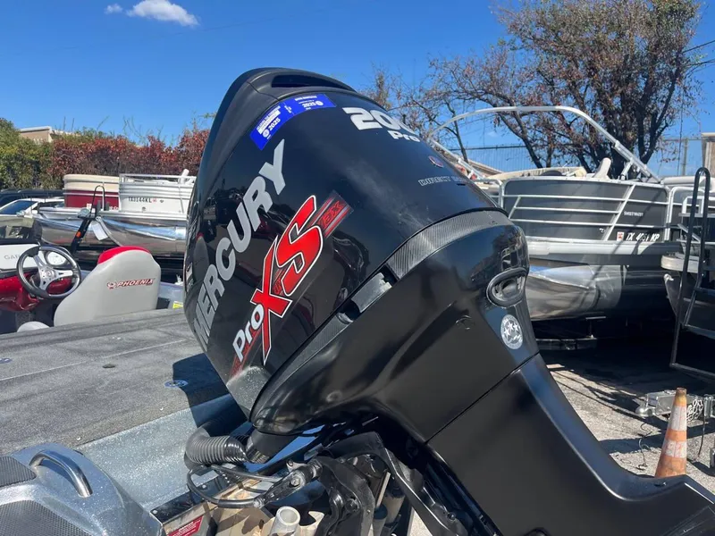 Slide: The Image of 2015 Phoenix 819 Pro boat with Mercury Pro XS outboard motor. - 8