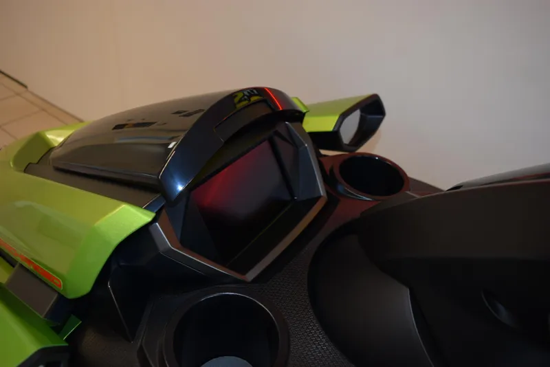 Slide: The Image of 2024 Yamaha WaveRunner FX Cruiser SVHO dashboard with sleek design and vibrant display. - 9