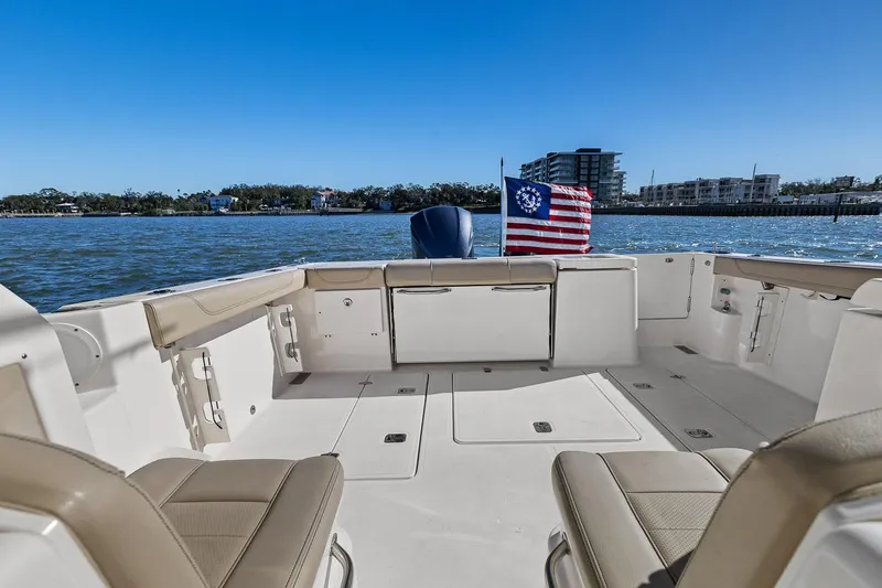 Slide: The Image of Pursuit OS 355 Offshore 2018 - 2