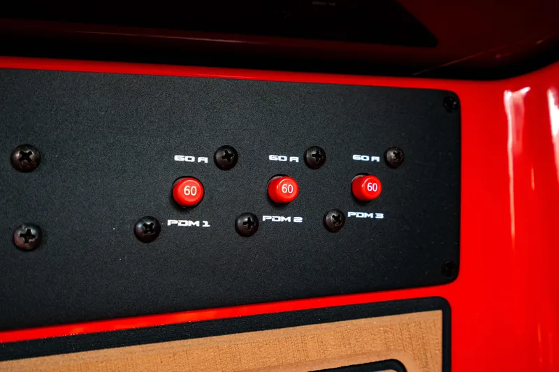 Slide: The Image of Control panel of 2025 Nautique Super Air Nautique GS20 boat. - 39