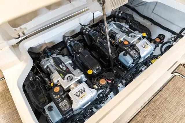 Slide: The Image of 2025 Cobalt R33 engine compartment showcasing dual high-performance engines. - 6