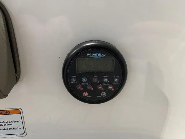 Slide: The Image of Aquatic AV control panel on 2012 Yamaha Boats 242 Limited S. - 11