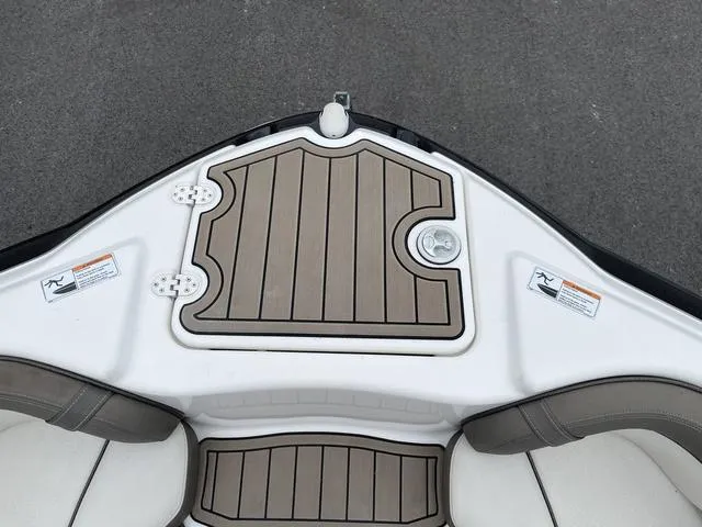 Slide: The Image of Yamaha Boats 2012 242 Limited S ladder compartment, open with stainless steel ladder. - 31