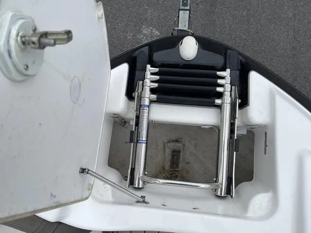 Slide: The Image of Interior view of 2012 Yamaha Boats 242 Limited S, featuring spacious seating and sleek design. - 32