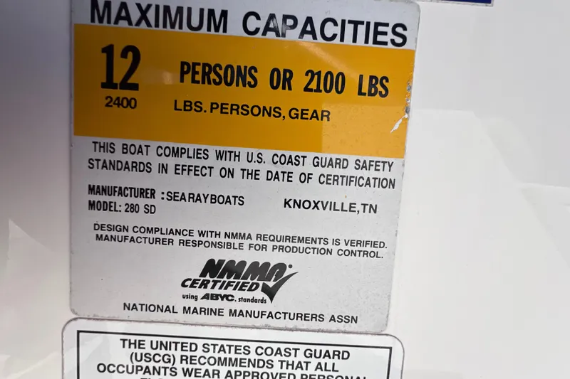 Slide: The Image of Sea Ray 280 Sundeck 2012 - 67