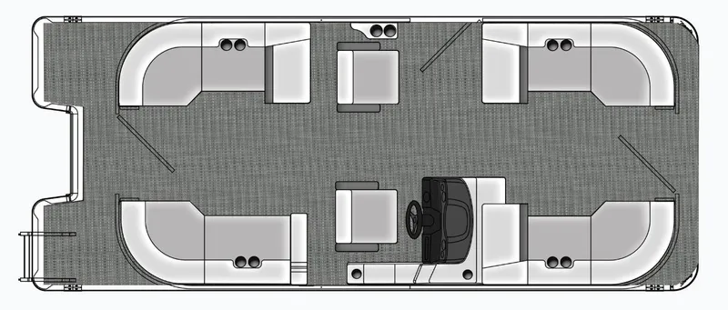 Slide: The Image of Bentley Pontoons Legacy 203 Navigator 2025 - 2
