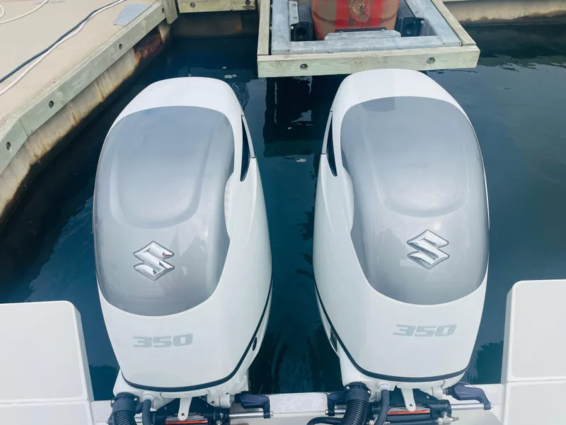 Slide: The Image of Twin 350 HP Duoprop Suzuki power - 25